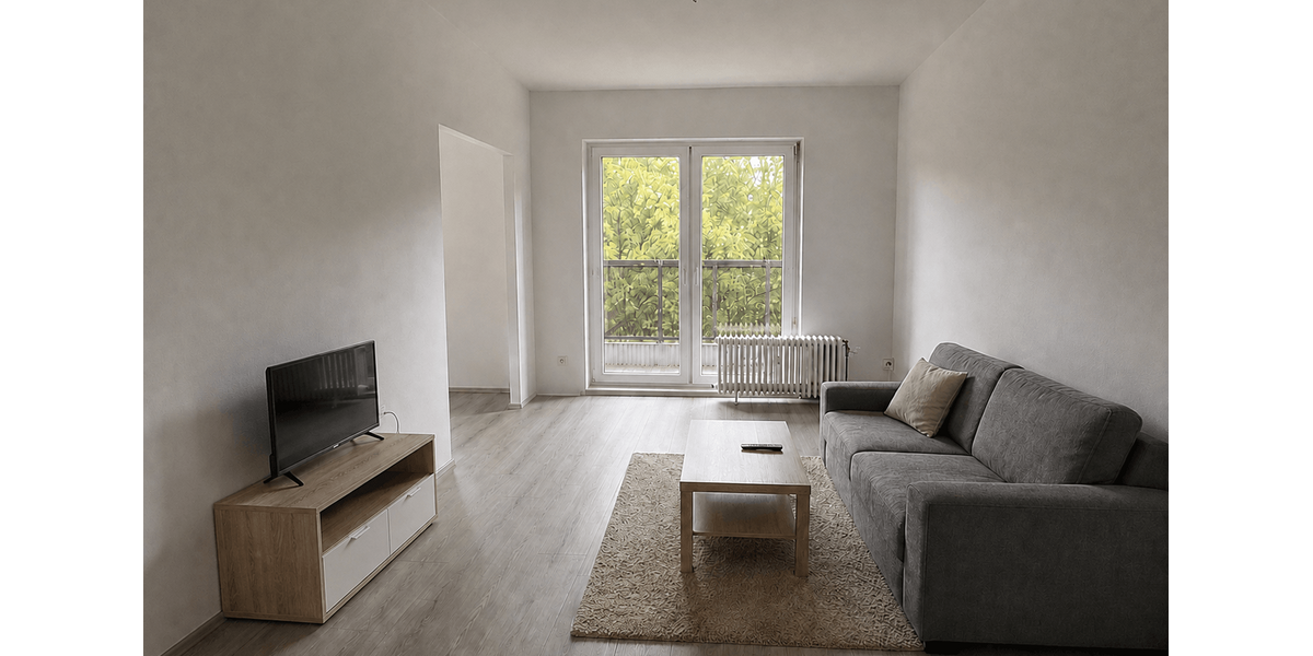 Etagenwohnung Krefeld Benrad - 2 Zimmer, 53 m&sup2;, 530&euro; | Angebot:27425118
