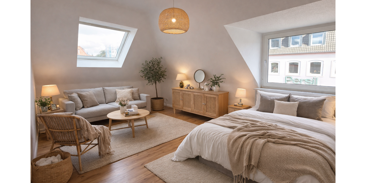 Etagenwohnung Düsseldorf - 1 Zimmer, 28 m&sup2;, 675&euro; | Angebot:27425111